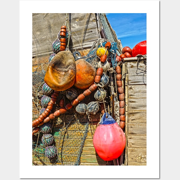 Nets and Floats Wall Art by margaretmerry